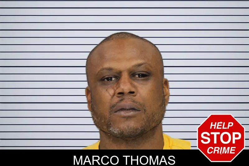 Marco Thomas mugshot