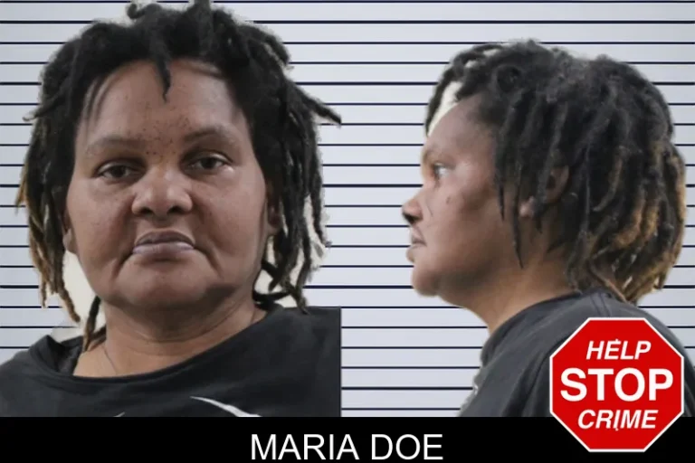 Maria Doe mugshot – Houston County , Georgia Maria Doe