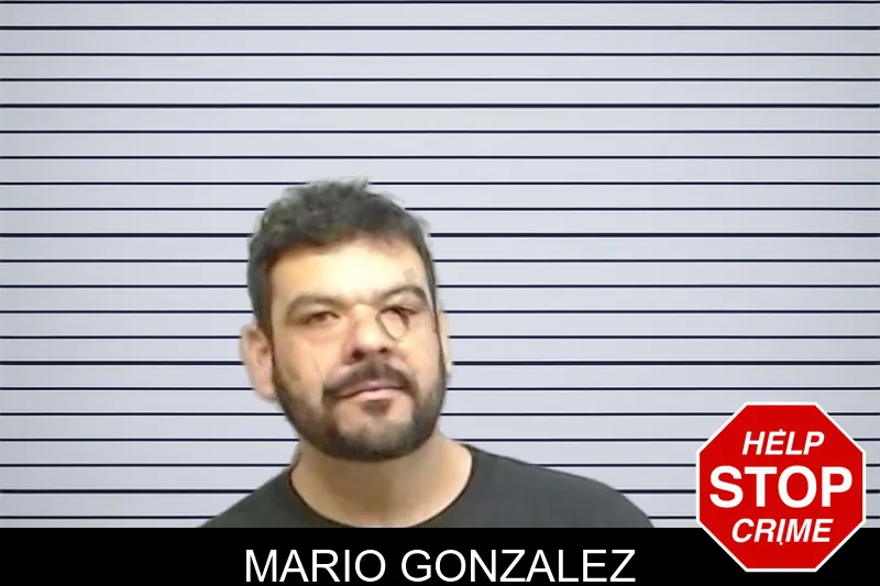 Mario Gonzalez mugshot