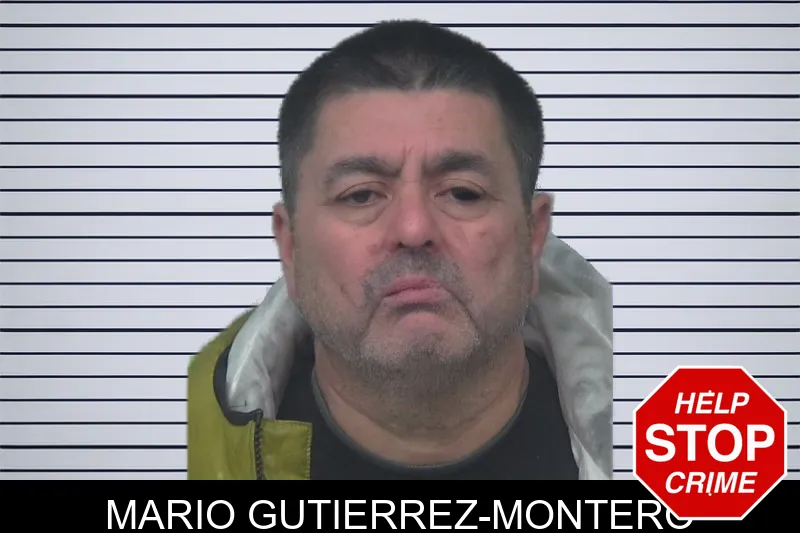 Mario Gutierrez-Montero mugshot