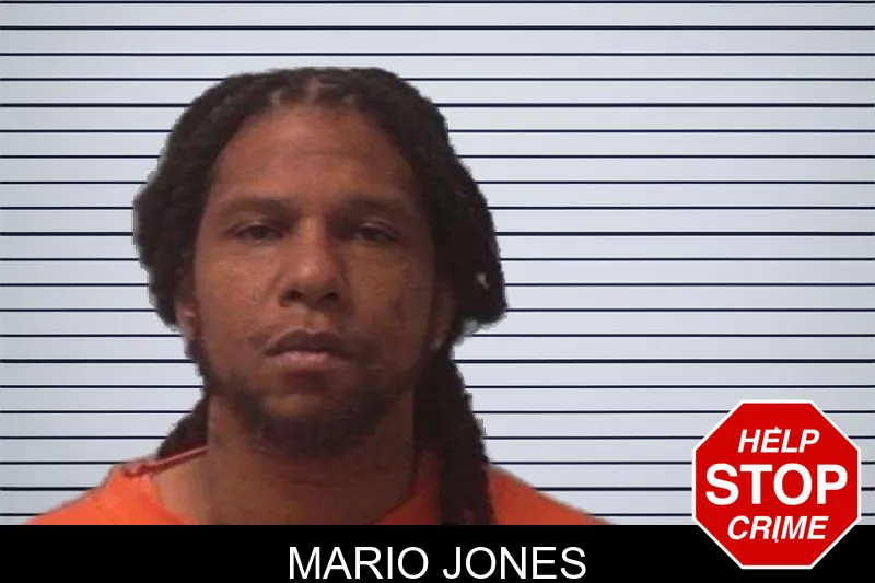 Mario Jones mugshot