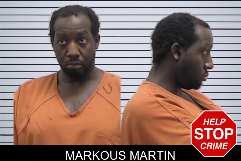 Markous Martin mugshot