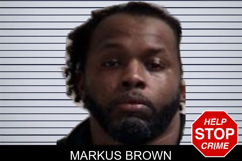 Markus Brown mugshot