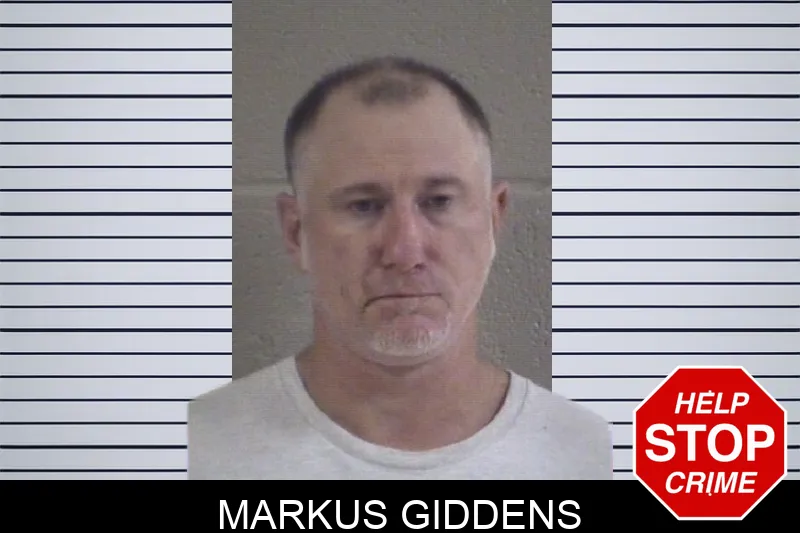 Markus Giddens mugshot