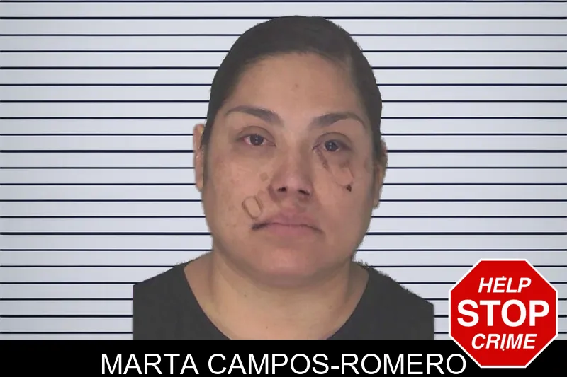 Marta Campos-Romero mugshot