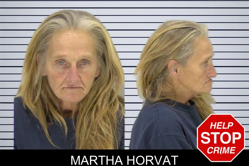 Martha Horvat mugshot
