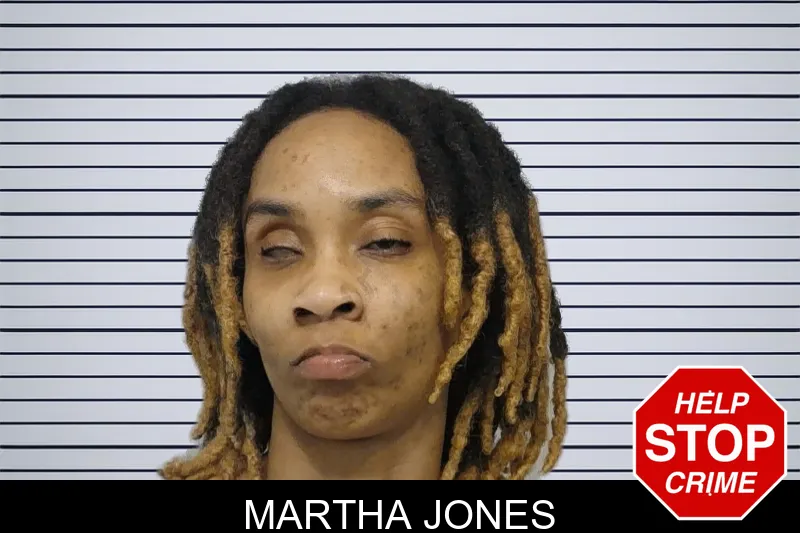 Martha Jones mugshot