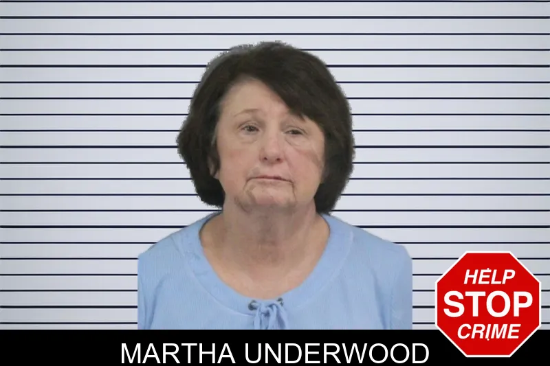 Martha Underwood mugshot