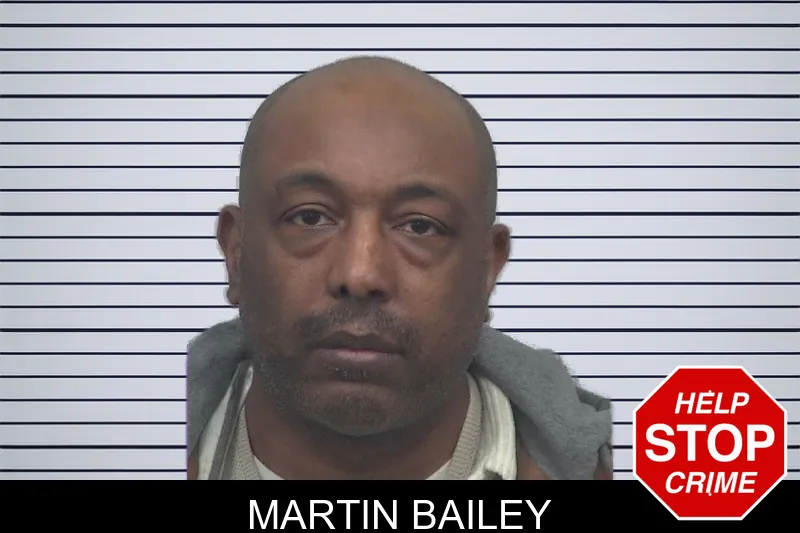 Martin Bailey mugshot