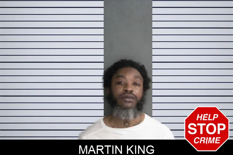Martin King mugshot