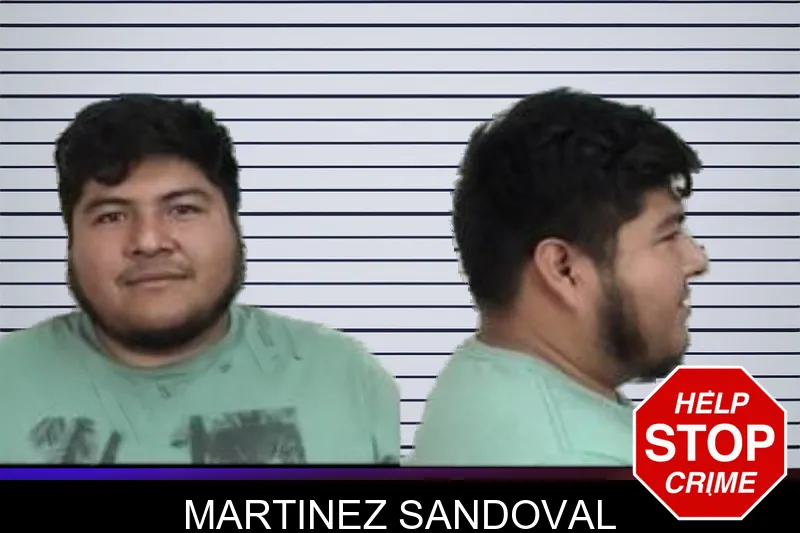 Martinez Sandoval mugshot