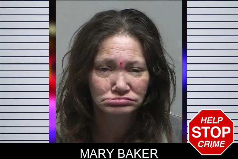 Mary Baker mugshot