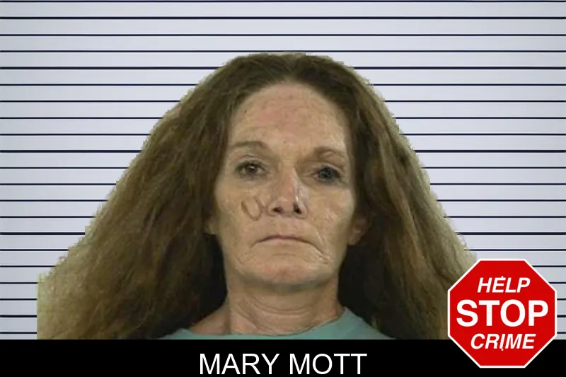 Mary Mott mugshot