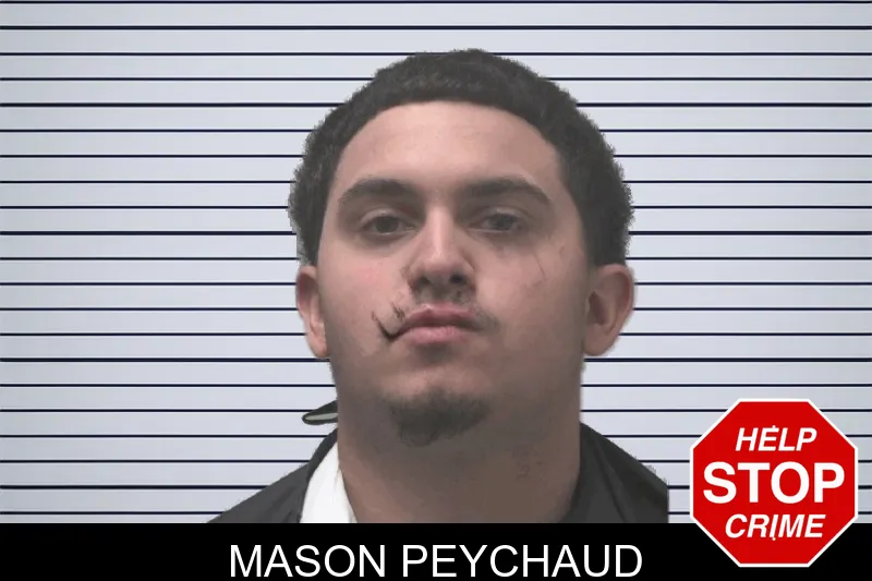 Mason Peychaud mugshot