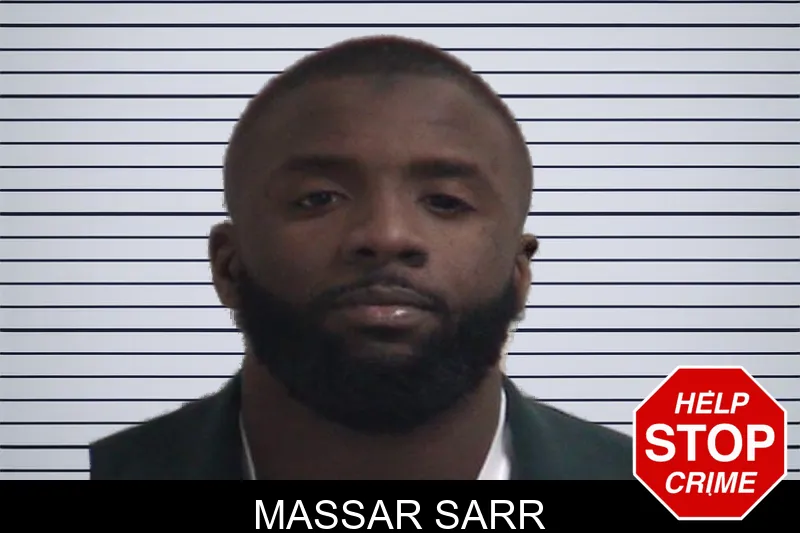 Massar Sarr mugshot