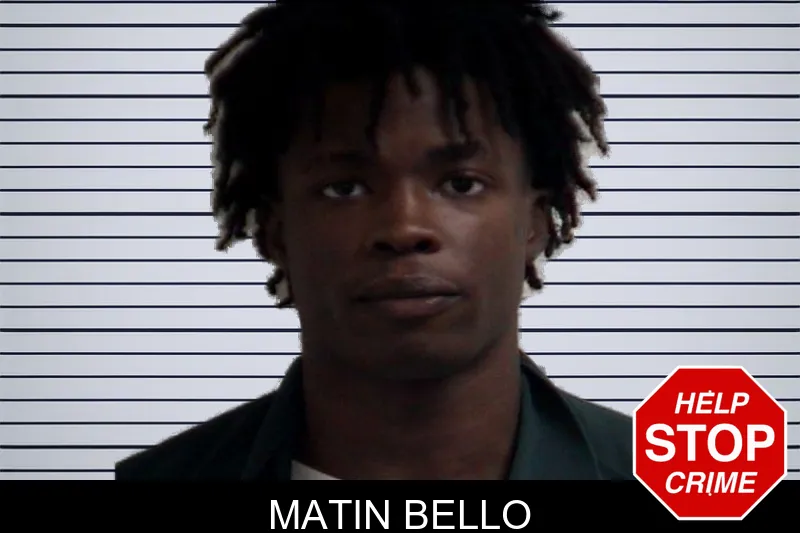 Matin Bello mugshot