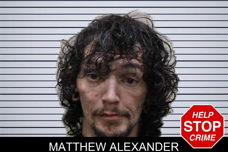 Matthew Alexander mugshot