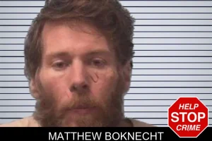 Matthew Boknecht mugshot