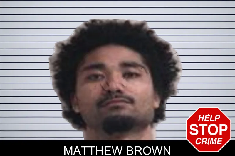 Matthew Brown mugshot