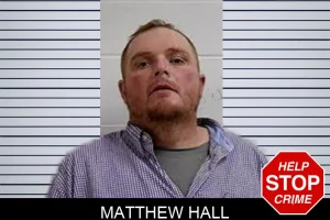 Matthew Hall mugshot