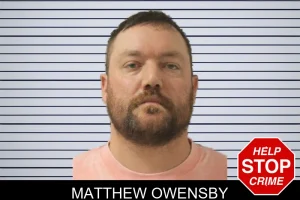 Matthew Owensby mugshot