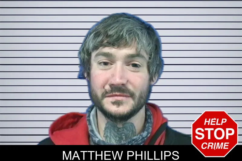 Matthew Phillips mugshot