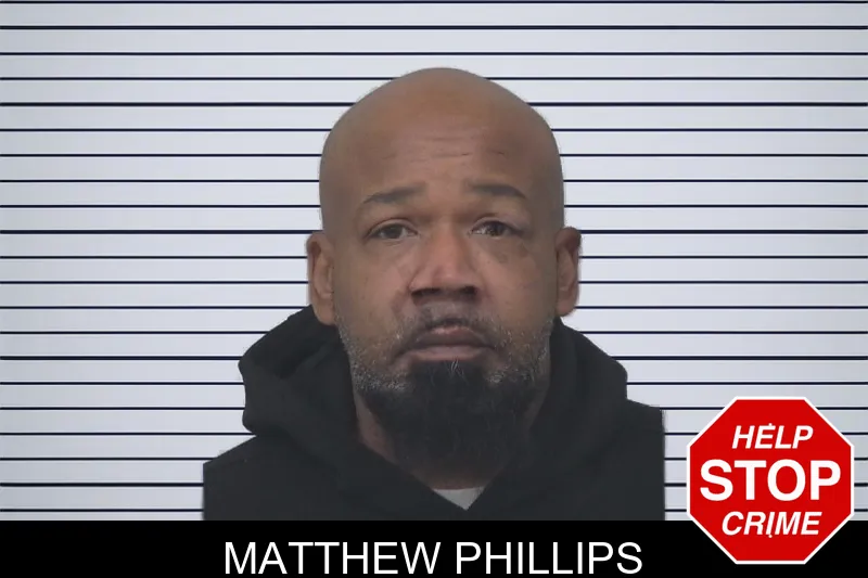 Matthew Phillips mugshot