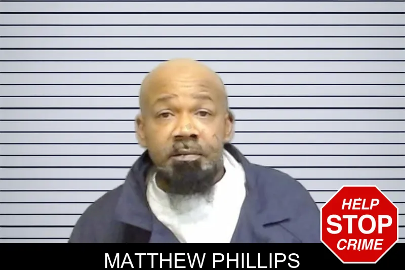 Matthew Phillips mugshot