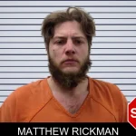 Matthew Rickman mugshot – Pickens County , Georgia Matthew Rickman mugshot