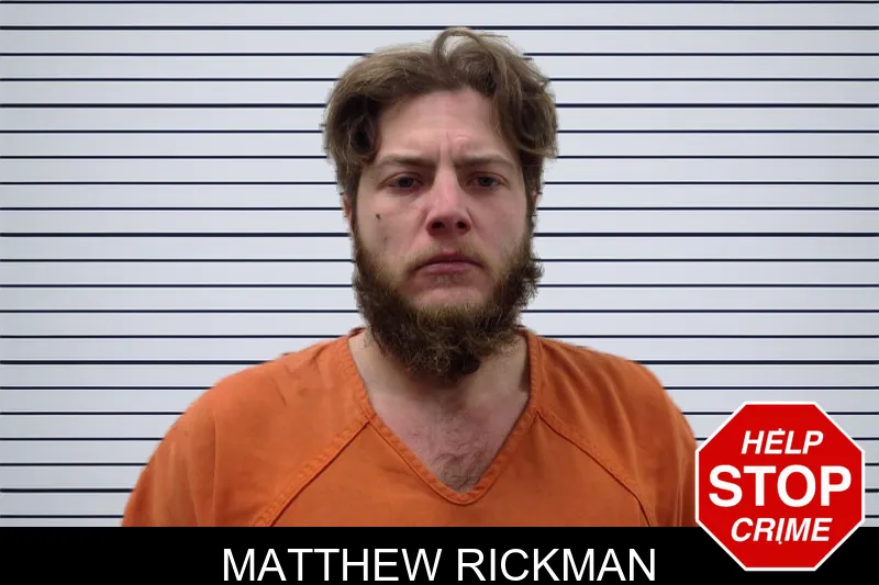 Matthew Rickman mugshot – Pickens County , Georgia Matthew Rickman mugshot