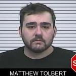 Matthew Tolbert mugshot