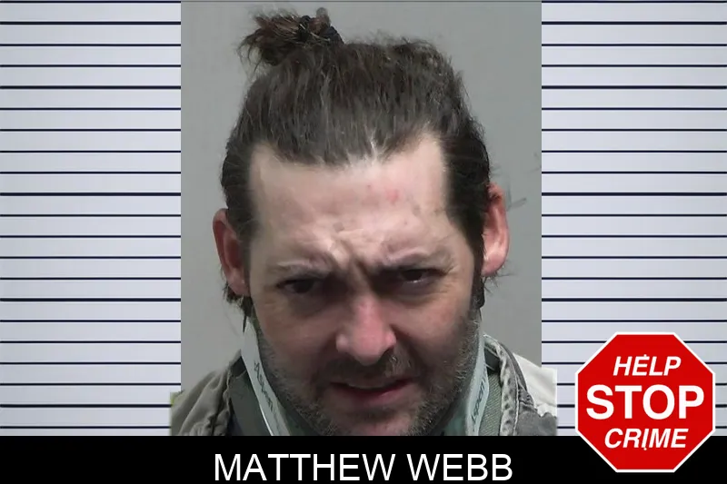 Matthew Webb mugshot