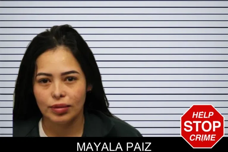 Mayala Paiz mugshot – Chatham County , Georgia Mayala Paiz