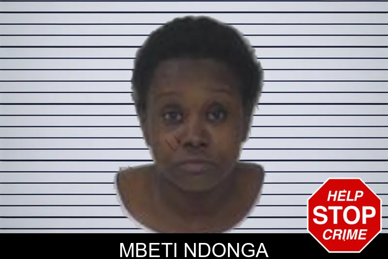 Mbeti Ndonga mugshot