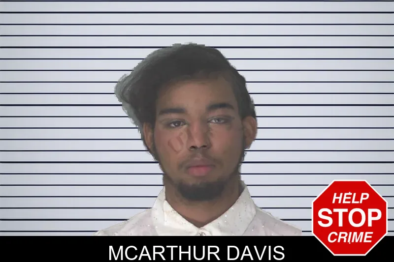 McArthur Davis mugshot