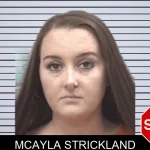 McAyla Strickland mugshot