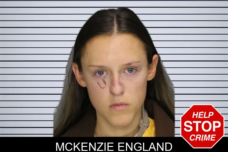 McKenzie England mugshot
