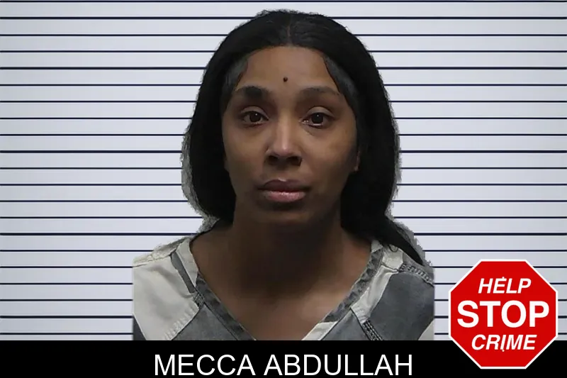 Mecca Abdullah mugshot