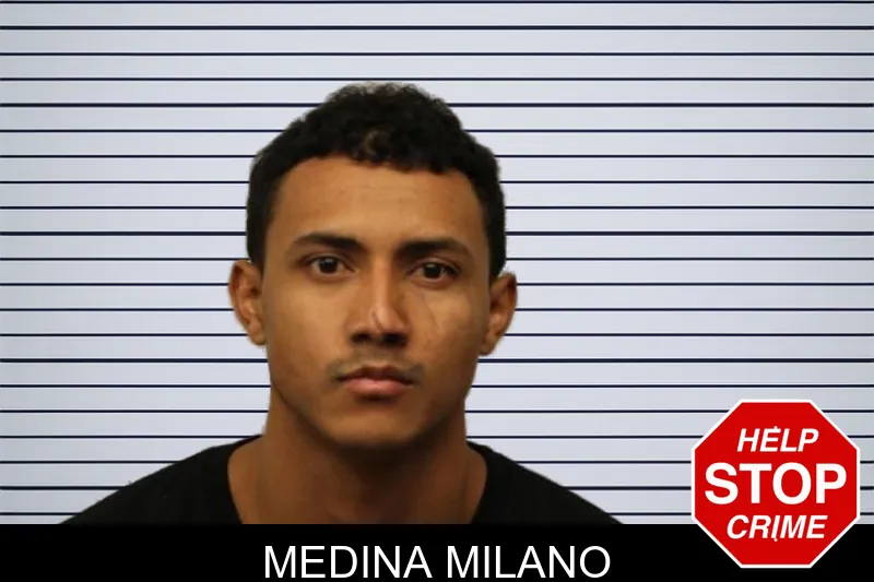 Medina Milano mugshot