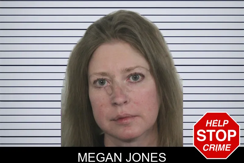 Megan Jones mugshot