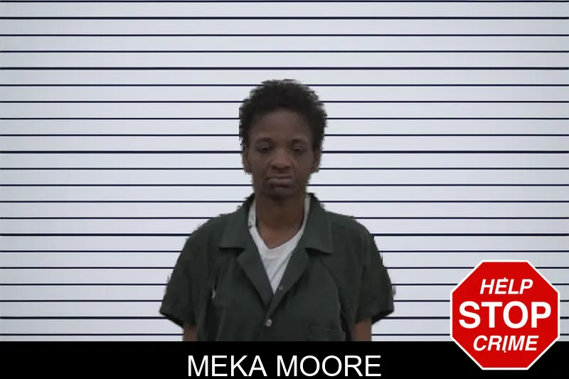 Meka Moore mugshot