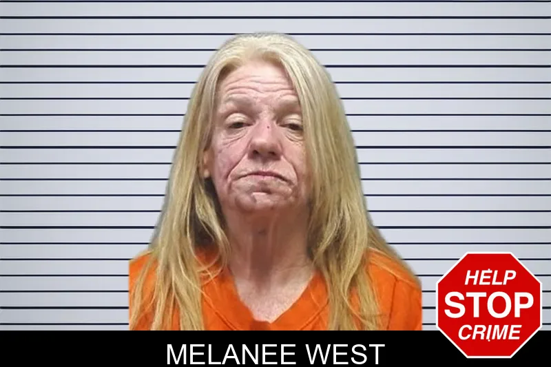 Melanee West mugshot