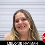 Melonie Hayman mugshot