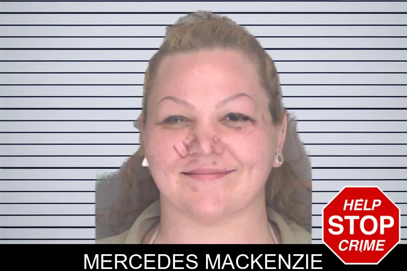Mercedes Mackenzie mugshot