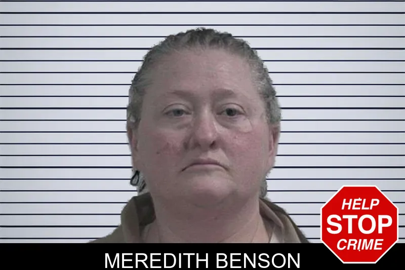 Meredith Benson mugshot