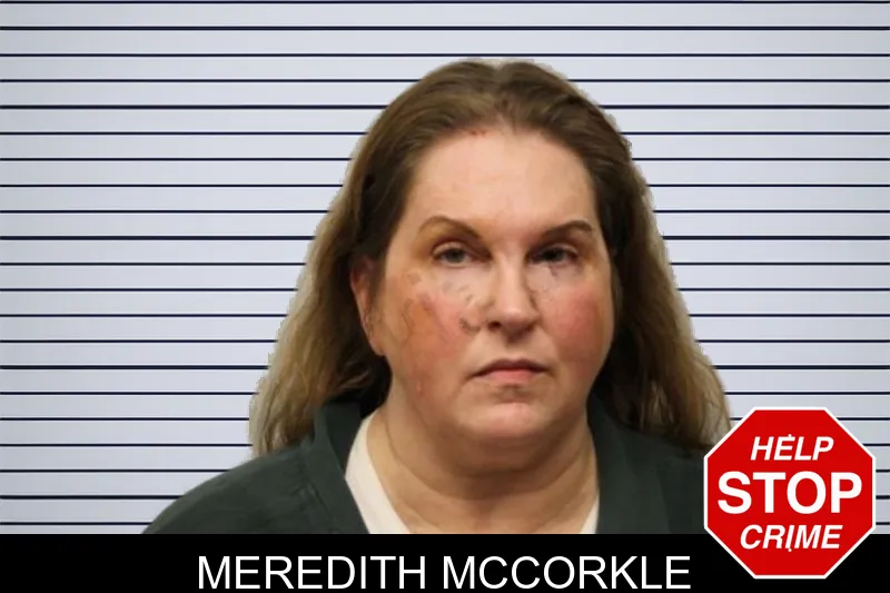 Meredith McCorkle mugshot