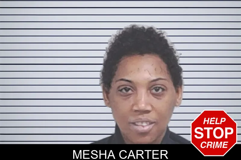 Mesha Carter mugshot