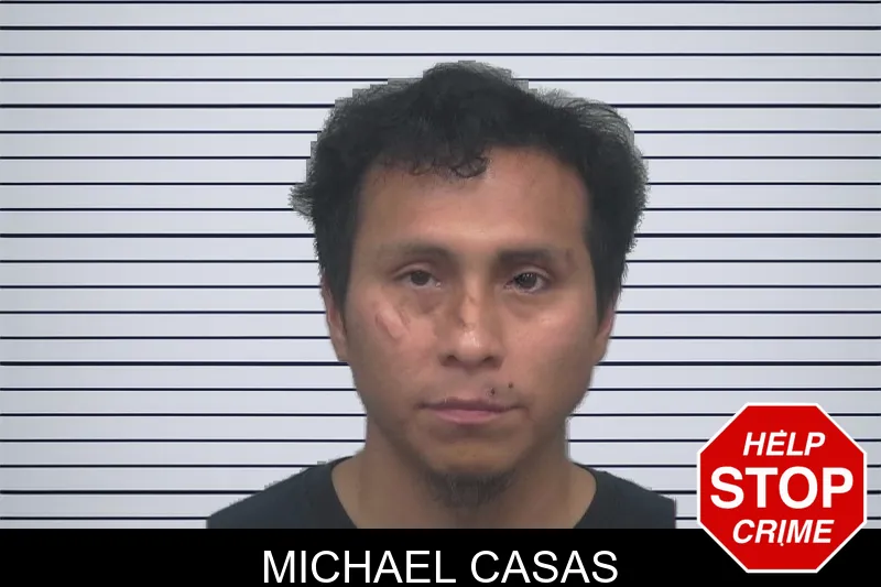 Michael Casas mugshot