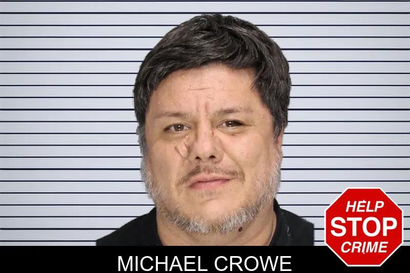 Michael Crowe mugshot