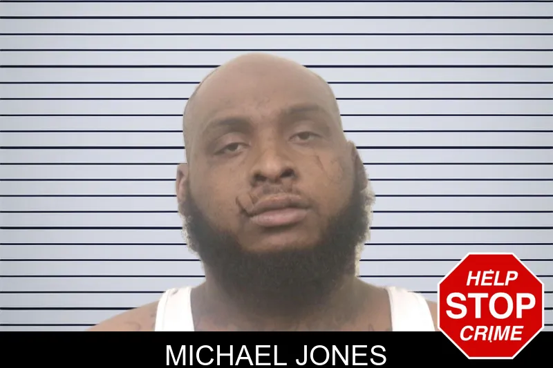 Michael Jones mugshot
